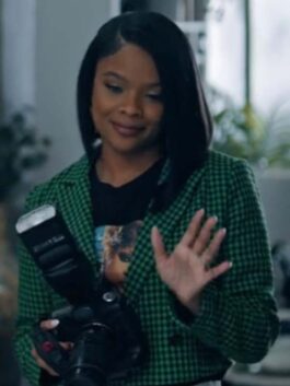 Strength Of A Woman 2023 Ajiona Alexus Green Blazer