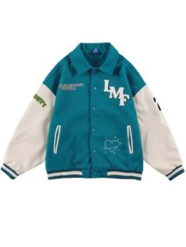 Tideeku New Lmf Letterman Jacket