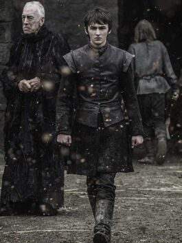 Isaac Hempstead Wright Got Leather Vest