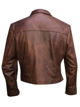 Justice League Arthur Curry Brown Leather Jacket
