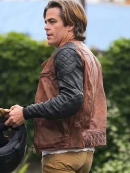 Chris Pine Leather Jacket