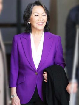The Company You Keep 2023 Freda Foh Shen Purple Blazer