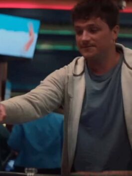 57 Seconds 2023 Josh Hutcherson Grey Hoodie