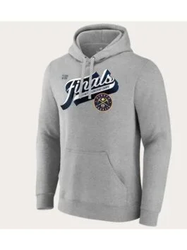 Denver Nuggets Gray Hoodie