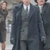 A Haunting In Venice 2023 Riccardo Scamarcio Black Coat