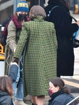 A Haunting in Venice 2023 Tina Fey Trench Coat back