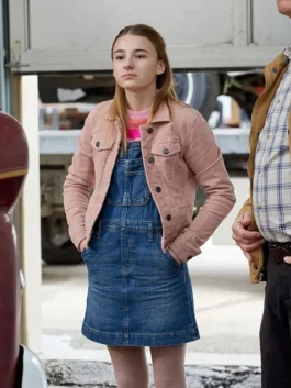 Averie Peters A Lifelong Love 2023 Ellie Pink Cotton Jacket