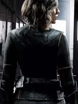 Agents of Shield Daisy Johnson Skye Black Leather Jacket