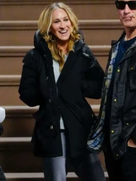 Carrie Bradshaw And Just Like That 2023 Black Jacket