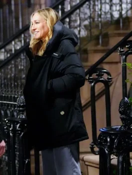Carrie Bradshaw And Just Like That 2023 Black Jacket