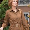 And Just like That S02 Cynthia Nixon Brown Jumpsuit