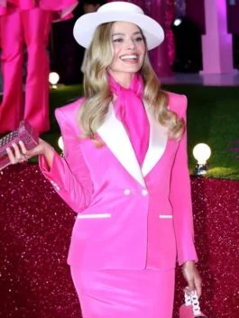 Margot Robbie 2023 Barbie Pink Blazer