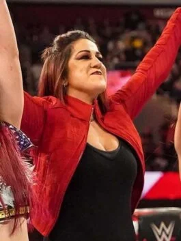 Bayley WWE Red Jacket
