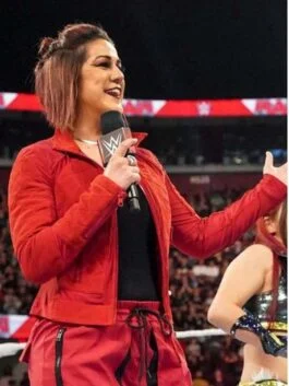 Bayley WWE Red Jacket