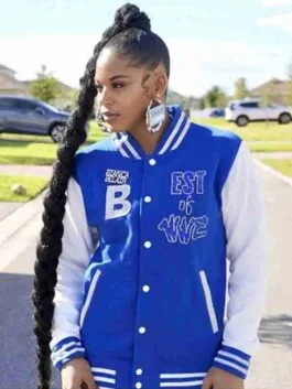 Bianca Belair WWE Varsity Jacket
