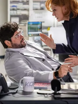 Harvey Guillén Blue Beetle 2023 Grey Blazer