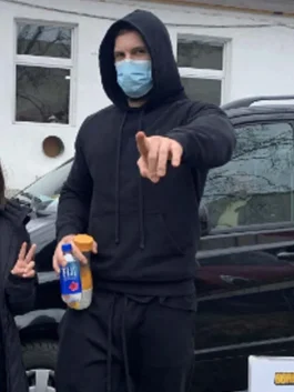 Borderlands 2024 Florian Munteanu Black Hoodie