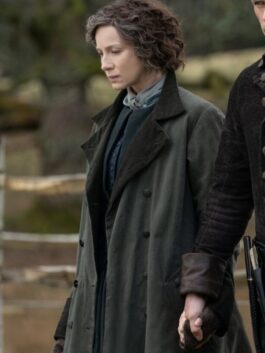Outlander Season 7 Caitríona Balfe Green Coat
