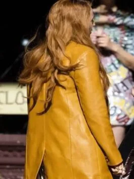Colleen Hoover’s It Ends With Us 2024 Blake Lively Leather Coat