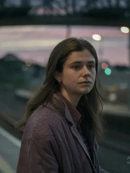 Conversations with Friends Frances Suede Leather Jacket
