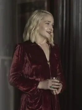 Conversations with Friends Sasha Lane Velvet Coat
