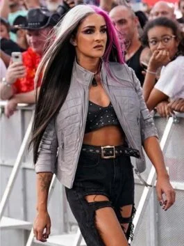 Dakota Kai WWE Pay-Per-View Leather Jacket