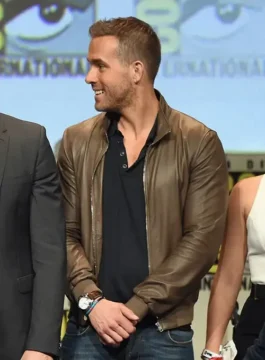 Deadpool 3 Ryan Reynolds Leather Jacket