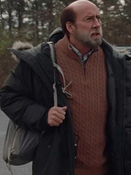 Dream Scenario 2023 Nicolas Cage Black Coat