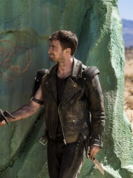 Miracle Workers SO4 Daniel Radcliffe Leather Jacket