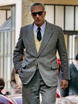 Ferrari 2023 Adam Driver Grey Suit