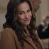 Finding Ola 2022 Hend Sabry Brown Coat