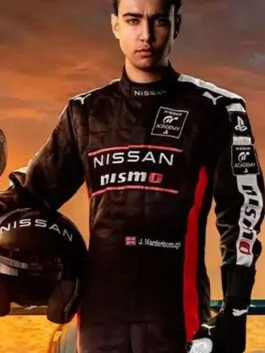 Gran Turismo 2023 Archie Madekwe Black Jacket