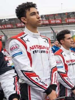 Gran Turismo 2023 Archie Madekwe White Jacket