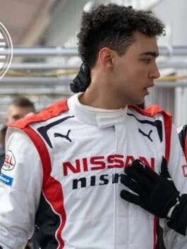 Gran Turismo 2023 Archie Madekwe White Jacket