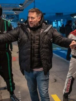 Gran Turismo 2023 Neill Blomkamp Black Puffer Jacket
