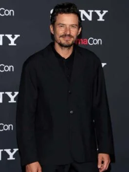 Gran Turismo 2023 Orlando Bloom Black Blazer