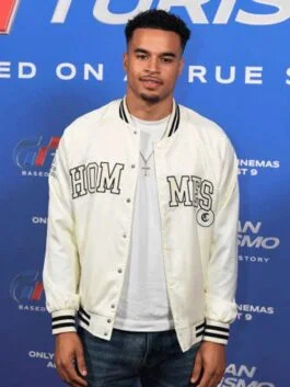 Gran Turismo 2023 Toby Aromolaran White Jacket