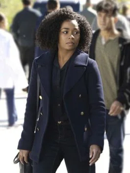 Greys Anatomy Alexis Floyd Blue Coat