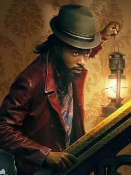 Haunted Mansion 2023 LaKeith Stanfield Leather Jacket