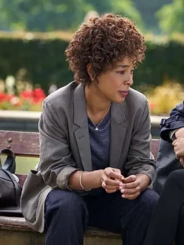 Sophie Okonedo Heart of Stone 2023 Grey Blazer