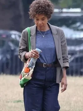 Sophie Okonedo Heart of Stone 2023 Grey Blazer