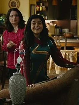 The Marvels 2023 Iman Vellani Costume Jacket