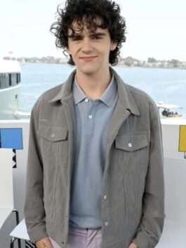 Jack Dylan Grazer Shazam! Fury of the Gods 2023 Grey Jacket