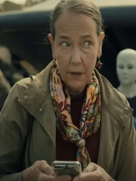 Harriet Sansom Harris Jules 2023 Brown Jacket