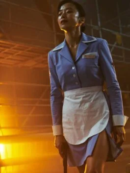Kill Boksoon 2023 Jeon Do-Yeon Blue Coat