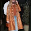 Kylie Jenner Brown Coat
