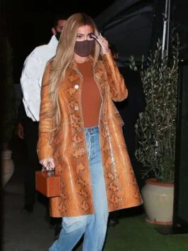 Kylie Jenner Brown Coat