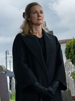 The Miracle Club Movie Laura Linney Black Trench Coat