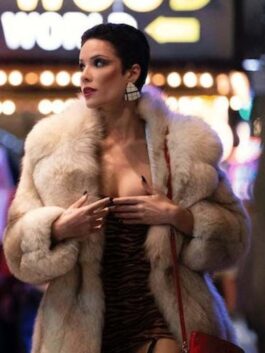 MaXXXine 2023 Halsey Fur Brown Coat