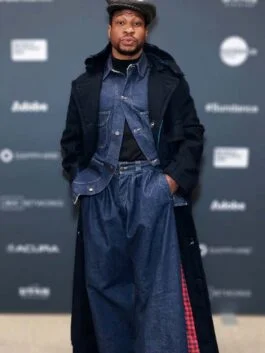Magazine Dreams 2023 Jonathan Majors Blue Coat